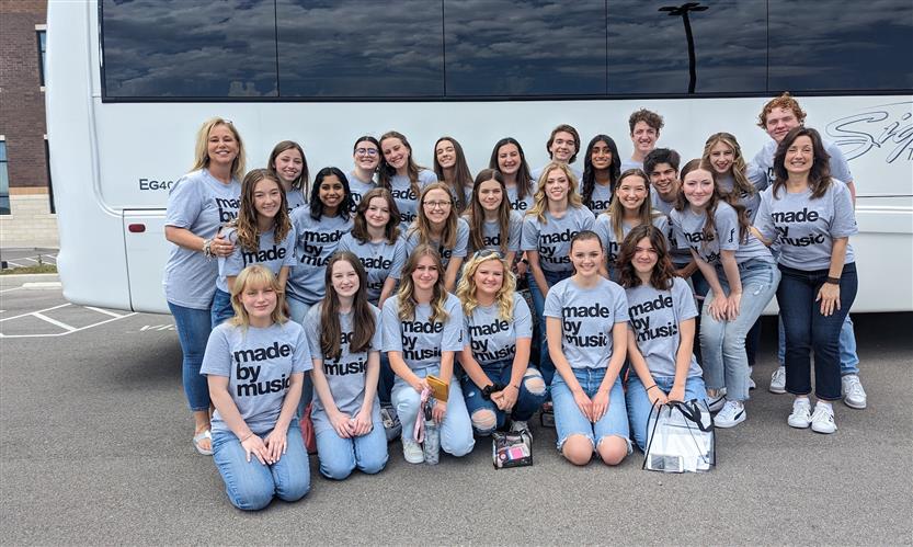 Page High theater students at CMA Fest